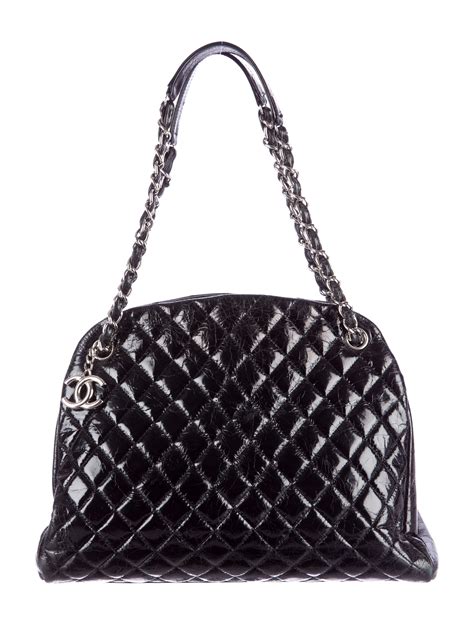 chanel mademoiselle large bowling bag|unique chanel handbags.